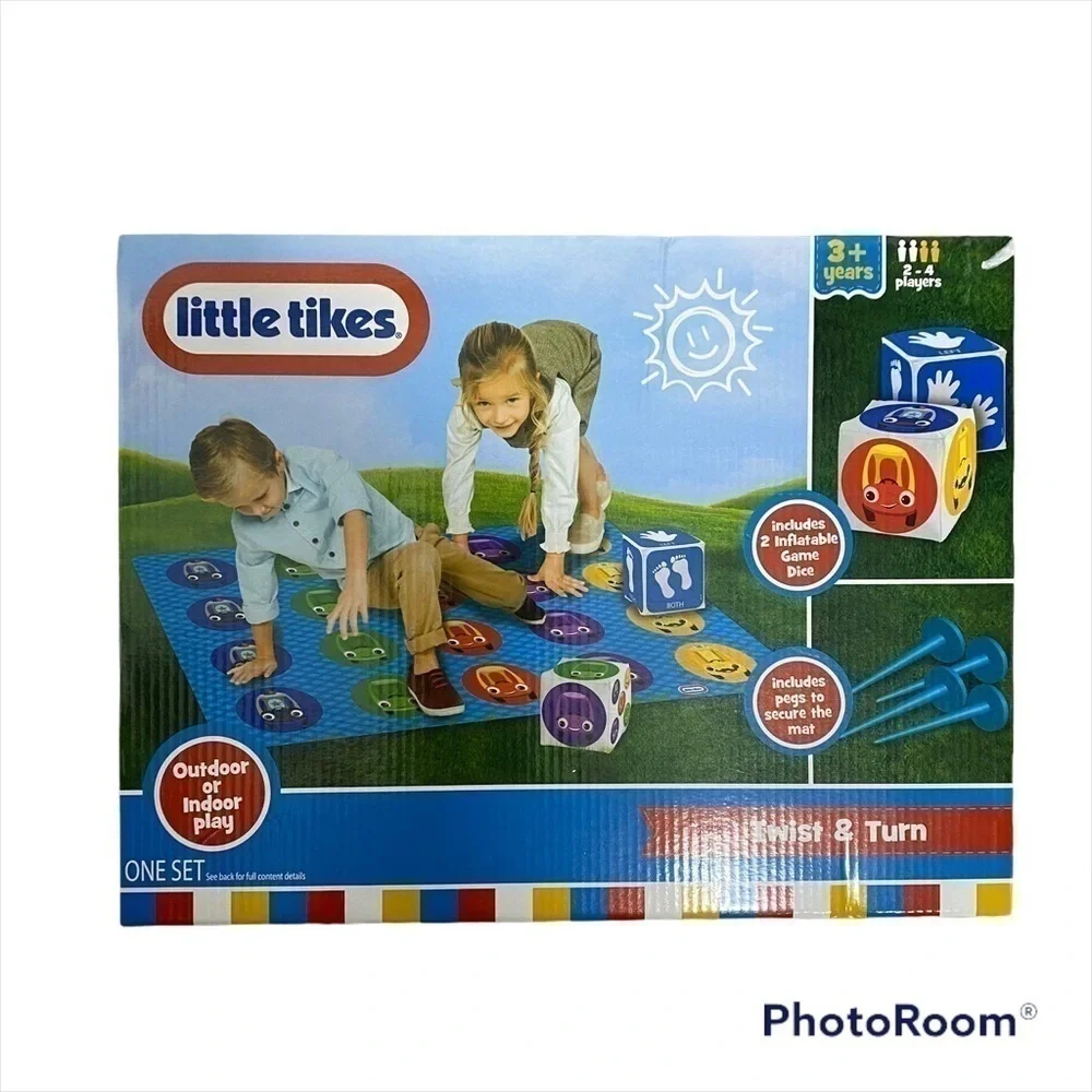 Little Tikes Twist & Turn Outdoor Yard Game NEW 3+ Kids Twister
